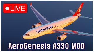 AeroGenesis A330-300 MOD | Turkish Airlines | Istanbul - Dalaman | X-Plane 12