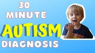 Autism Diagnosis in 15 Minutes