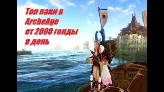 Топ паки в ArcheAge 2023