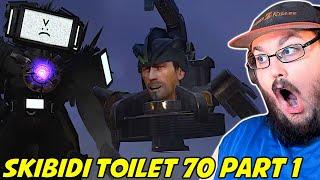 SKIBIDI TOILET CAN SPEAK!!! | skibidi toilet 70 (part 1) REACTION!!! #skibiditoilet #shorts