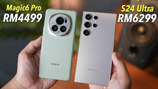 HONOR Kacau Market Samsung! – Magic 6 Pro vs Galaxy S24 Ultra