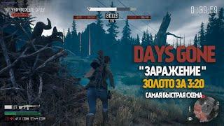 Days Gone "ЗОЛОТО" за 3:20 минуты | Заражение | Испытания