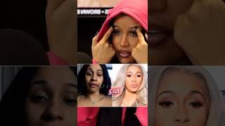 “I got my nose done in 2020” Cardi B talks about her plastic surgeries  #cardib #rap #celebrity