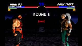 Mortal Kombat 4 Scorpion Beginer Ladder Suberb Outfit