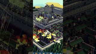 Giant Red Dragon Raining Hellfire...