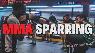 ELITE MULTI GYM MMA SPARRING! | IRON FORGE GYM #boxing  #muaythai #mma #sparring #kickboxing #bjj