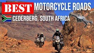 BEST Motorcycle roads in The Cederberg Mountains, South Africa