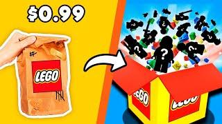 $0.99 vs $100 LEGO МИСТЕРИ БОКСЫ