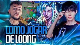 COMO UM PRO PLAYER JOGA DE LOONG (AO YIN) NO HONOR OF KINGS!