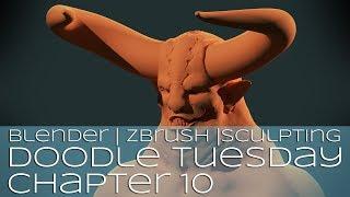 Doodle Tuesday | Blender | ZBrush | Chapter 10