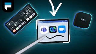 iPad als Whiteboard für Videokonferenzen – Zoom, Teams, Webex und Co – ATEM Mini Tutorial deutsch