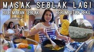 MASAK SEBLAK LAGI | BULE MAKAN SEBLAK | VLOG MASAK | BEKU & DINGIN