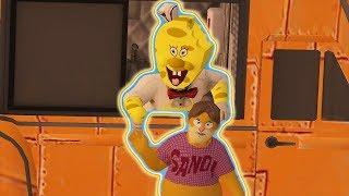 Ice Scream vs SpongeBob SquarePants funny moment in Ice Scream 2