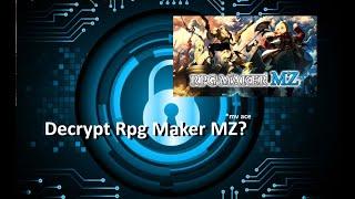 How to: Decrypt RPG Maker MZ Games