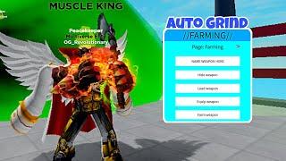 AFK Auto Grind SCRIPT in Muscle Legends | Roblox |