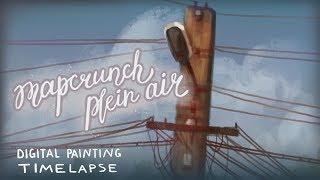 Mapcrunch Plein Air July'18 process   fictionalfriend