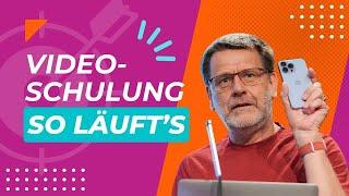 Schulung Videoproduktion - Ablauf des Seminars