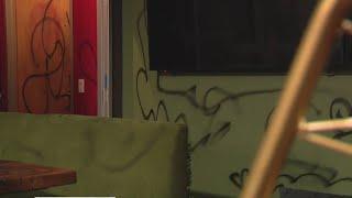 East Hollywood restaurant vandalized by suspected gangsters