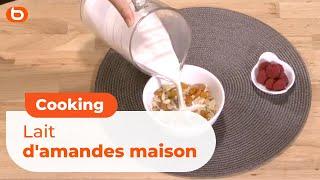 Recette : Faire son lait d'amandes maison au JUICE EXPERT MAGIMIX I Boulanger