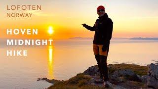 Lofoten - Norway:  Midnight Sun Hike to Hoven (368m) - easy and suitable for kids