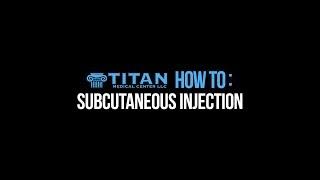 Titan Medical Center | How To Reconstitute Your Medicine