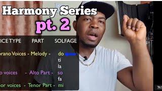 HARMONY SERIES pt  2 | Parts Arrangements   SINGING LESSONS