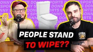 Standing to wipe? - Donny Sports Podcast #41