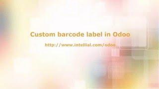 Printing custom barcode in Odoo