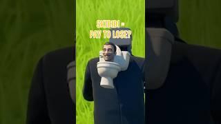 Is Skibidi Toilet Pay to Lose in Fortnite?