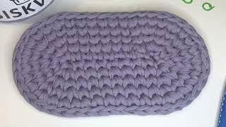 How To Crochet Oval Bag Base, Waistcoat Stitches