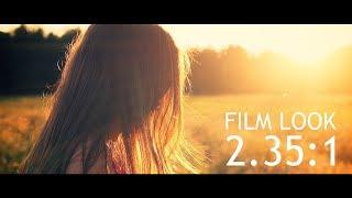 2.35:1 Anamorphic Film Look | Premiere Pro CC Tutorial 2017