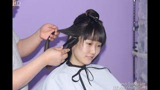 fhaircut-haircut BOB headshave 坊主頭に剃る 剃光头  剪短发 短髪にする  perm hair 断发 Rasierten Kopf   Tête rasée