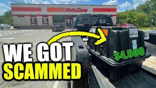 How We Got SCAMMED out of a $4,500 Engine From AutoZone