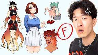 PRO ARTIST GRADES YOUR CHARACTER DESIGNS  