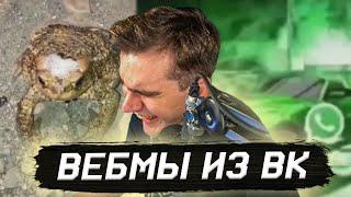 БРАТИШКИН СМОТРИТ ВИДОСЫ В ВК (ВЕБМЫ) #35