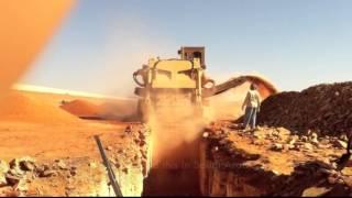 Tesmec 1675 Chainsaw Trencher - Water Pipeline - Al Ula - Saudi Arabia