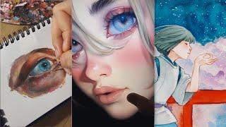 Art drawing tiktok compilations ~ Drawing tiktok #37