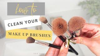 How to Clean Makeup Brushes | Easy Step-by-Step Tutorial 