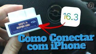 Como Conectar o Mini Scanner OBD2 ELM327 WIFI com iPhone - Até iOS 16.3 