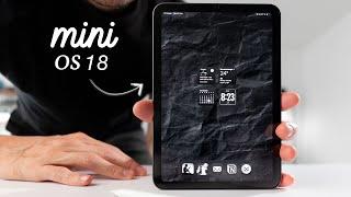 What's on my iPad Mini? (OS 18 Minimalist Setup)