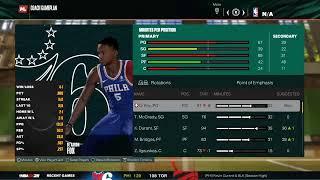 RNL Y3 Playoffs ECF KD Fox n Tmac Sixers vs Zion Raptors gm 2