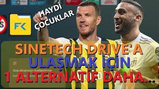 Sinetech Drive'a Ulaşmanın En Kolay Yolu 3  File Commander İle Tek Tuşla Drive...