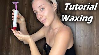 [4K]Vagina Waxing Tutorial |Brazilian Waxing Tutorial | Brazilian Bikini Waxing Educational Tutorial