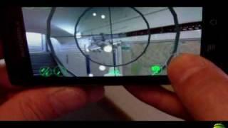 Android Augmented reality Game - sky siege