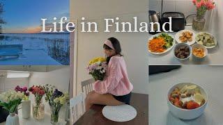 Days in my life in Finland | living alone diaries | Grocery shopping,Cooking | life of an introvert