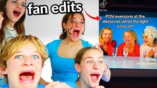 REACTING TO VIRAL FAN EDITS (gets crazy) Challenge By The Norris Nuts