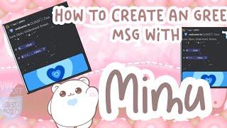 Updated: How to create a greet message with Mimu | LexiTutorials Discord Tutorial