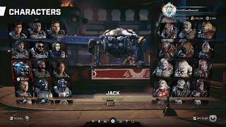 Gears 5 all character skins I have so far 2022