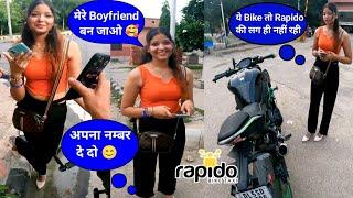 Today vlog  Is ne to mera no. he le liya  rapido girl ke sath dosti ho gye 