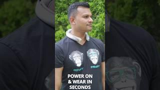 JisuLife Powerful & Portable Neck Fan  5000 mAh Battery!